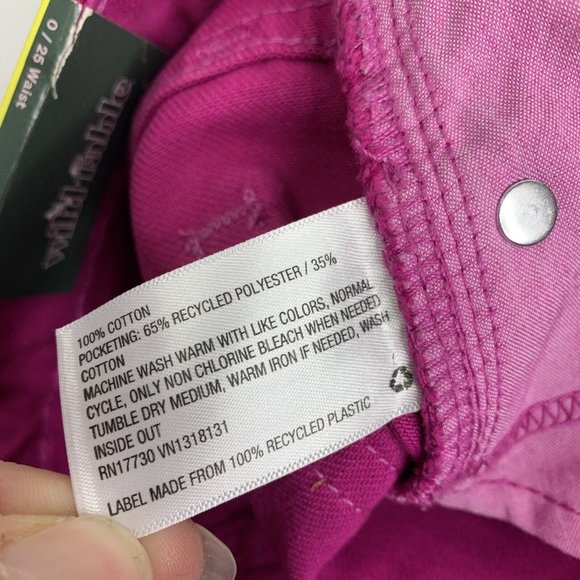 Wild Fable Womens Highest Rise Mom Shorts Various Sizes Pink Fuchsia Rolled Cuff - Picture 9 of 9